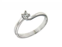 Anneau Mirco Visconti Femme in Or blanc Diamante 0.07 Ct AL555/10 - AL555/10